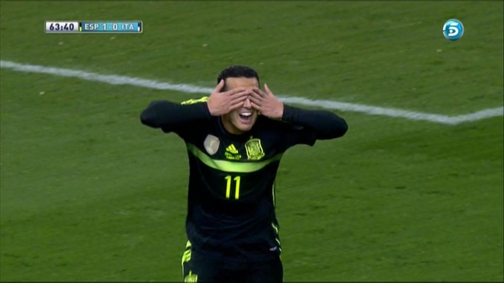 Pedro marcó el único gol del partido