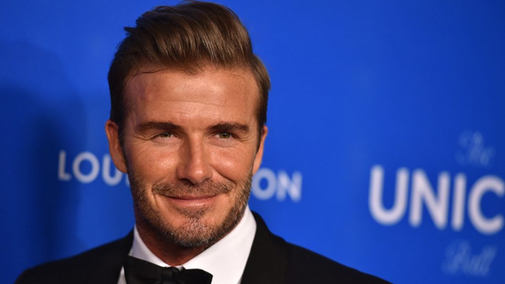 El exfutbolista y modelo David Beckham