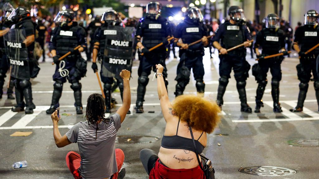Protestas raciales en Charlotte