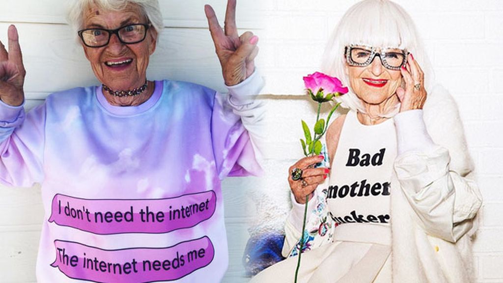 Color y alegría: Baddie Winkle, la abuela internetera que enamora con sus 'looks'