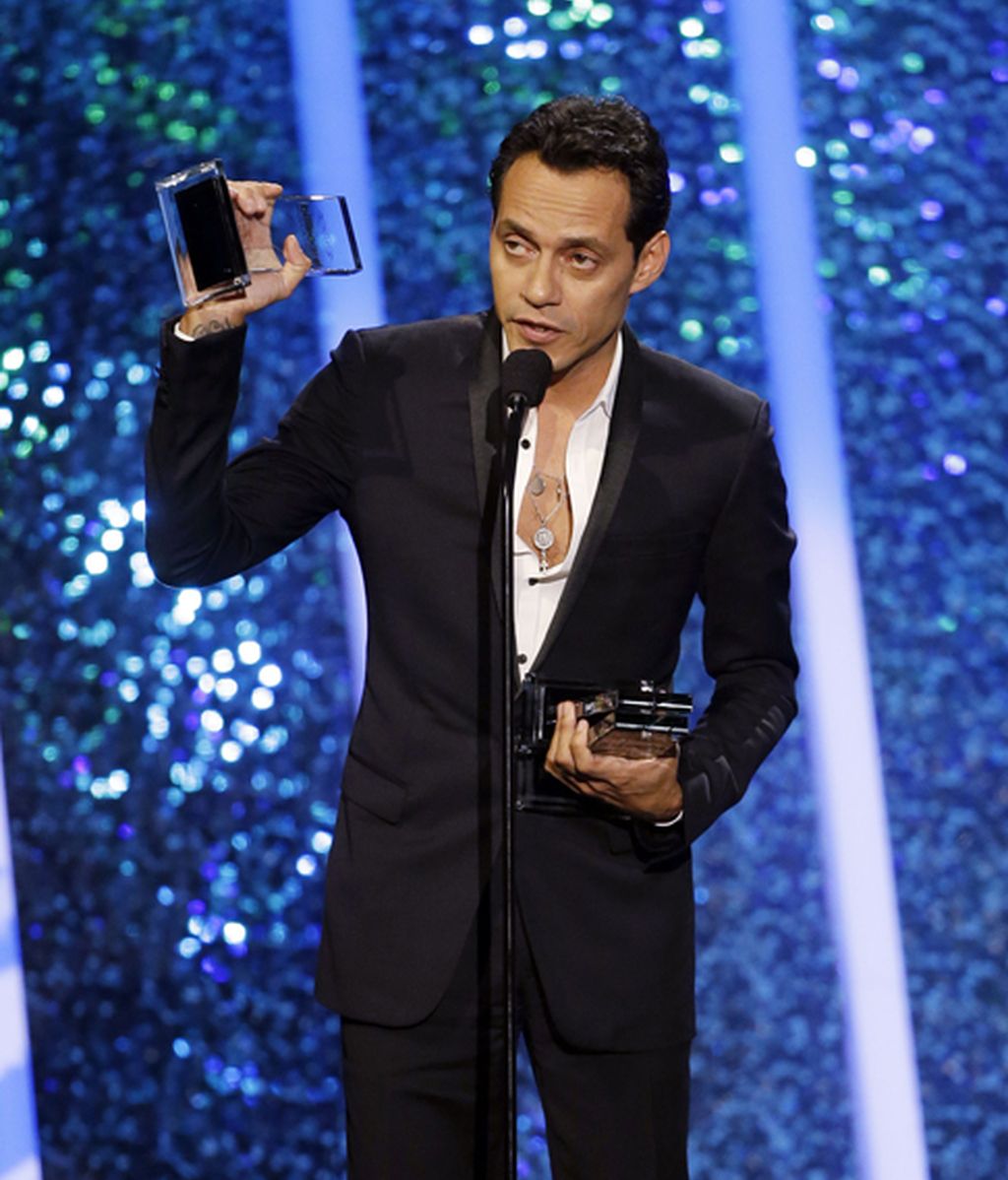 Marc Anthony, el triunfador de la noche