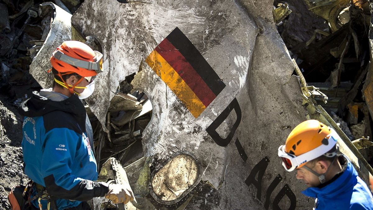 Hallada la segunda caja negra del avión de Germanwings