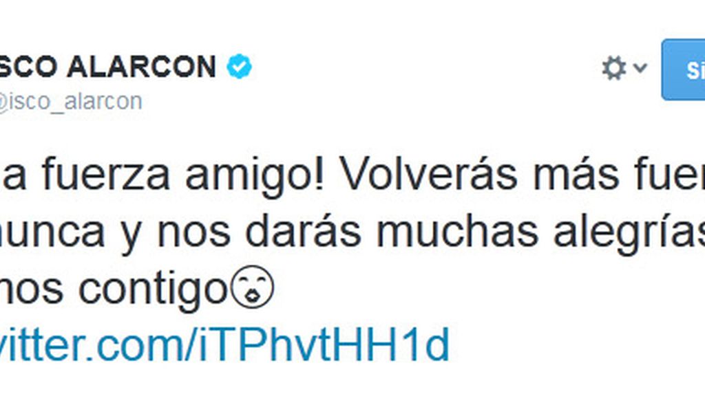 Isco Twitter