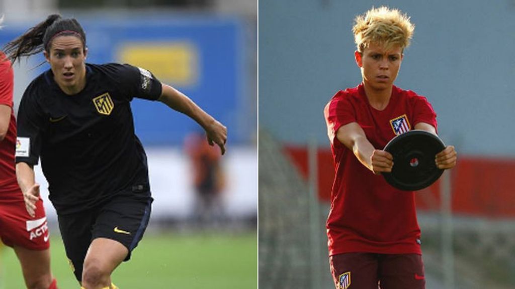 Silvia Meseguer y Amanda Sampedro son centrocampistas