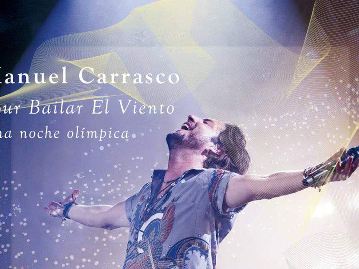 Concurso mezcla Posdata Tour Bailar el Viento, Una Noche Olímpica', el primer DVD con material en  directo de Manuel Carrasco ¡ya está a la venta!