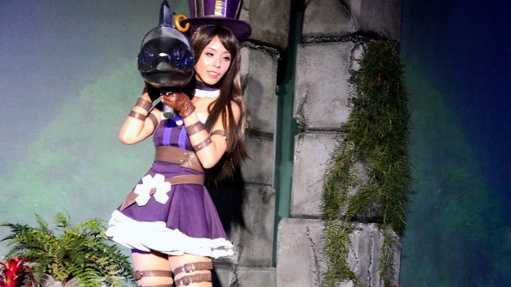Los cosplayers de LoL compiten con las caracterizaciones de Halloween en Los Ángeles