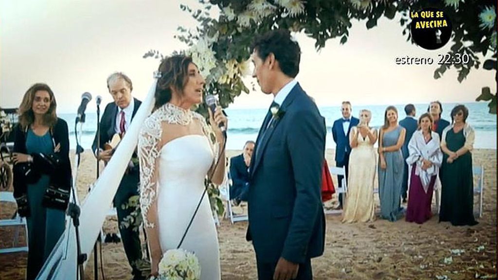 Las fotografías de la boda por sorpresa de Paz Padilla