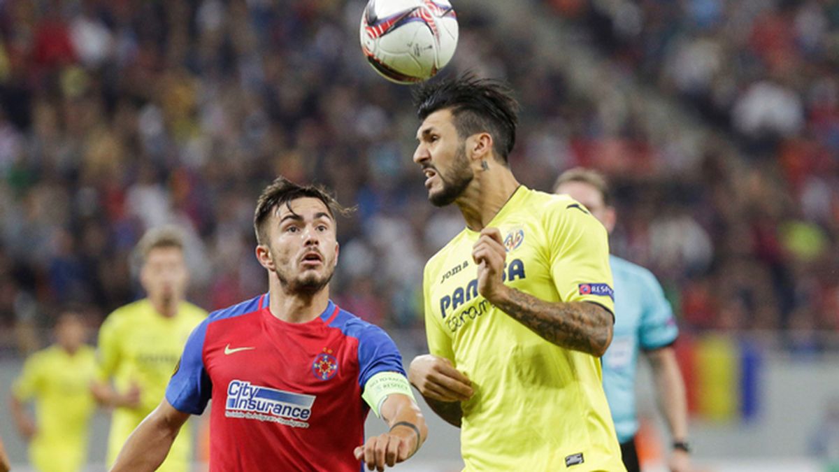 El Villarreal salva con empate un mal día en Bucarest