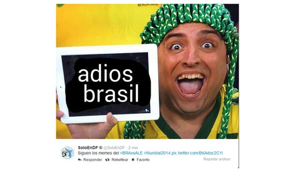 Los memes de una goleada para la historia