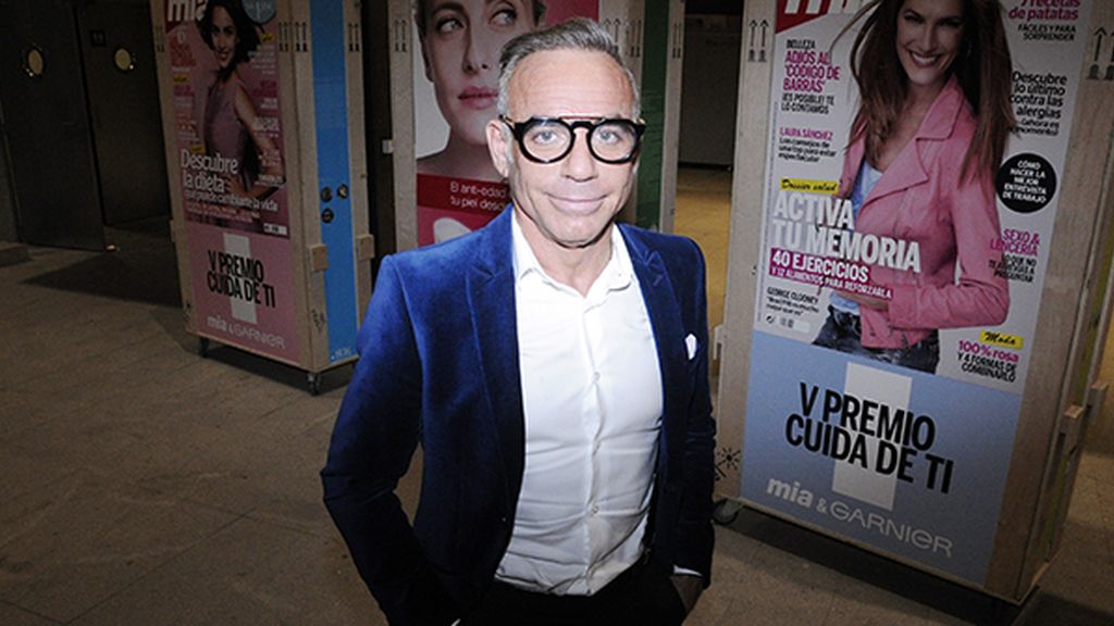 El arquitecto Joaquín Torres durante el cóctel posterior a la entrega de los Premios Cuida de ti