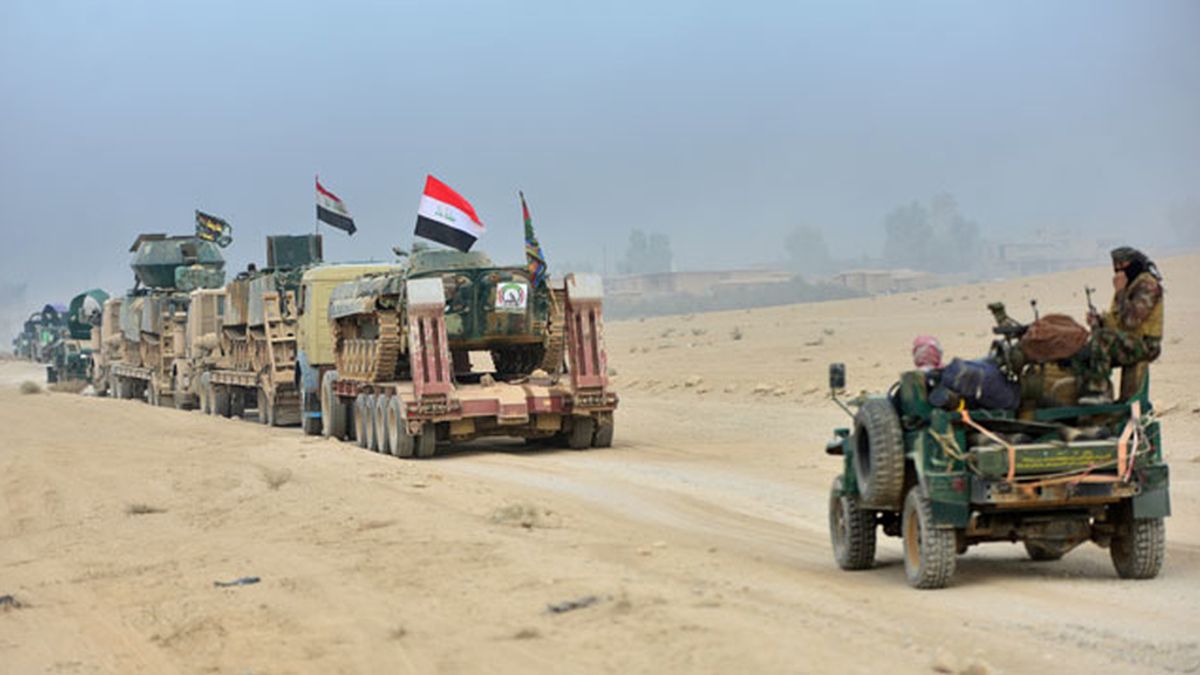 Las tropas iraquíes entran por primera vez en Mosul