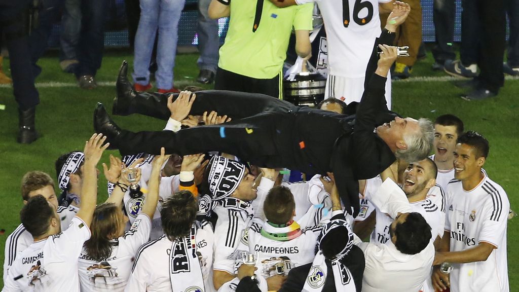 La Copa del Rey se tiñe de blanco