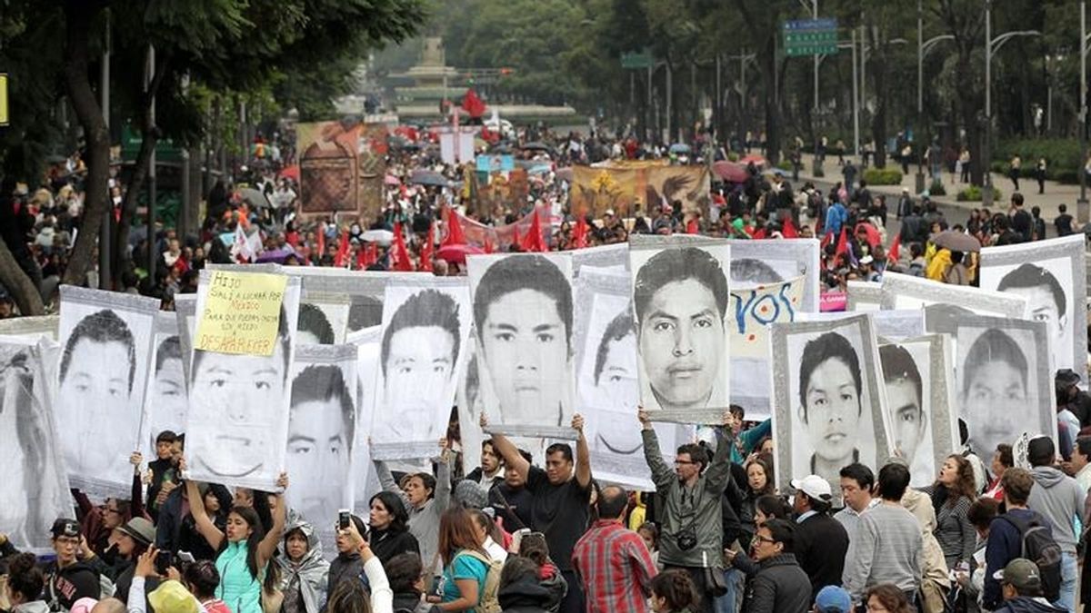 Los familiares de los 'normalistas' señalan al Gobierno mexicano como culpable del 'caso Iguala'