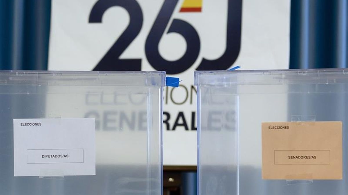 Las urnas para las elecciones del 26J