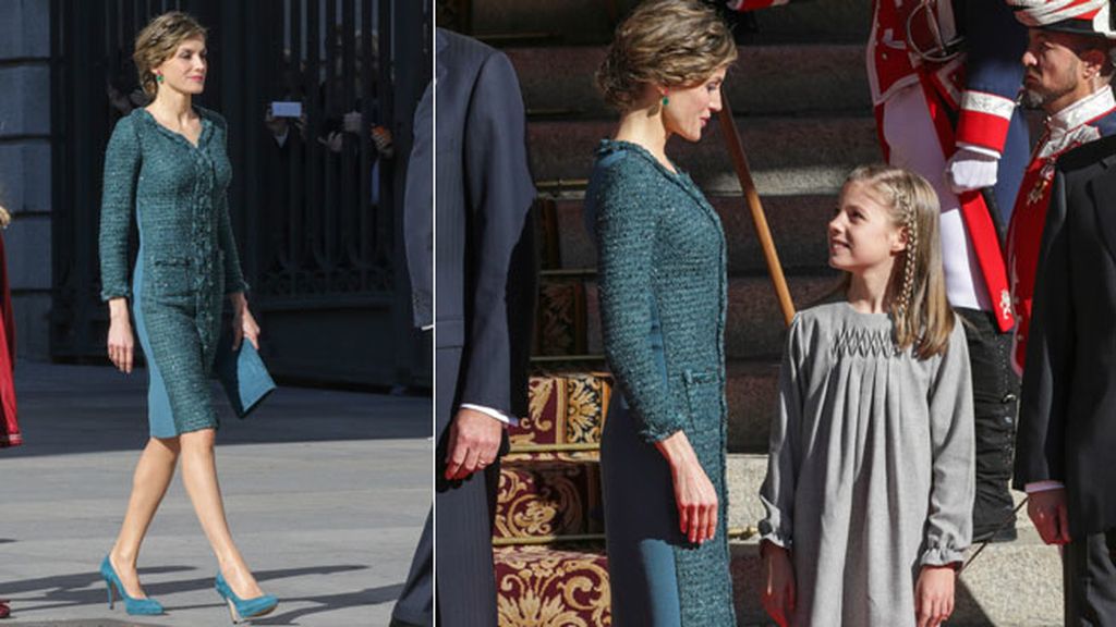 Han acudido a la sesión solemne de apertura en las Cortes (Madrid)