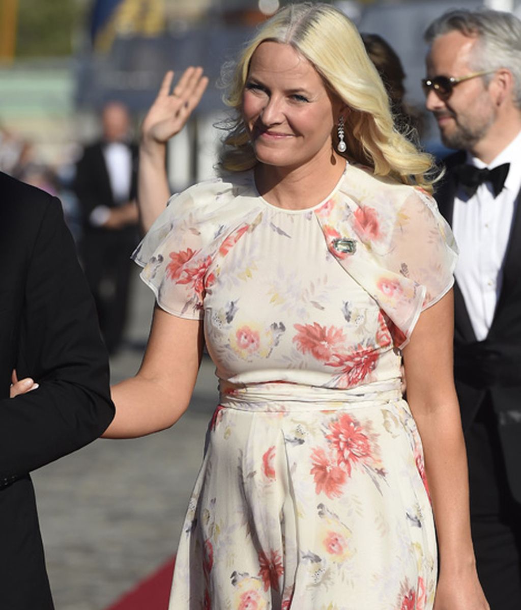 Mette Marit de Noruega acudió sin su marido, el príncipe Haakon