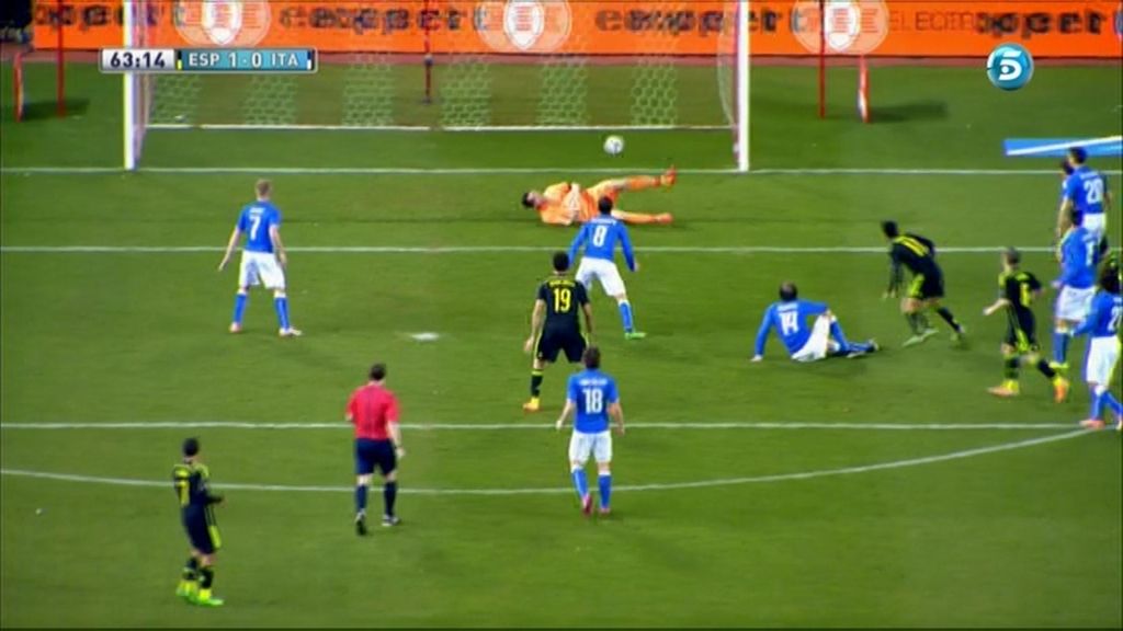 Pedro aprovechó un rechace para marcar