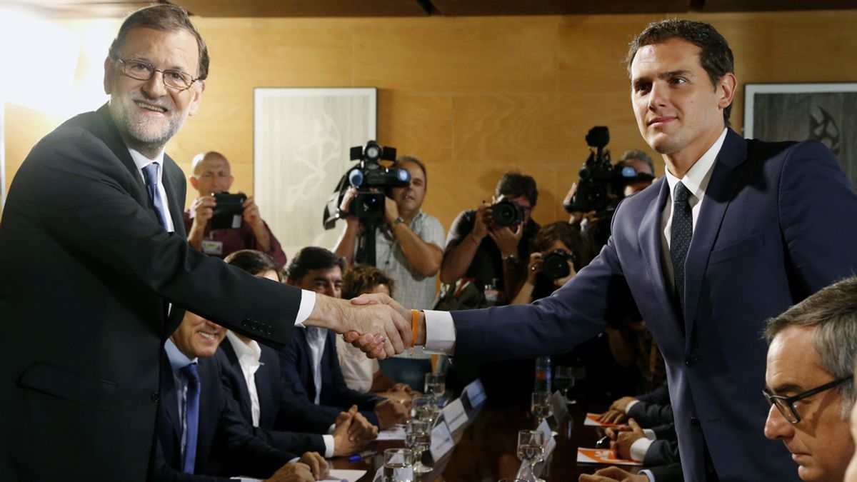 Rajoy y Rivera