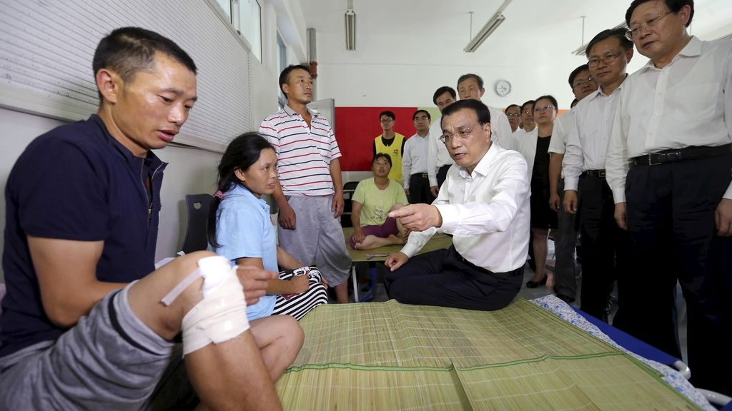 El Gobierno chino ordena una investigación sobre las explosiones en Tianjin El Gobierno chino ordena una investigación sobre las explosiones en Tianjin