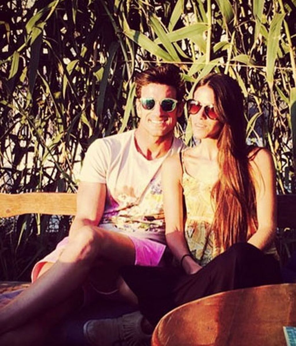 Aitor Ocio, 'in love' en Ibiza con Covi Riva