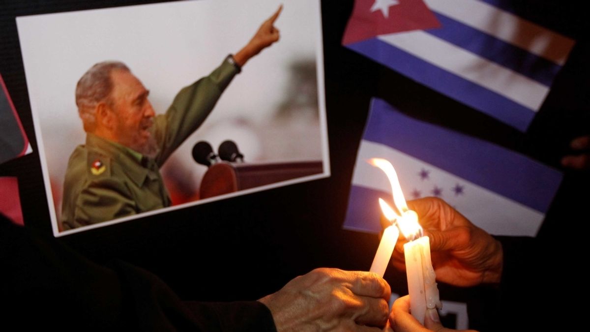 Homenaje a Fidel Castro en Honduras