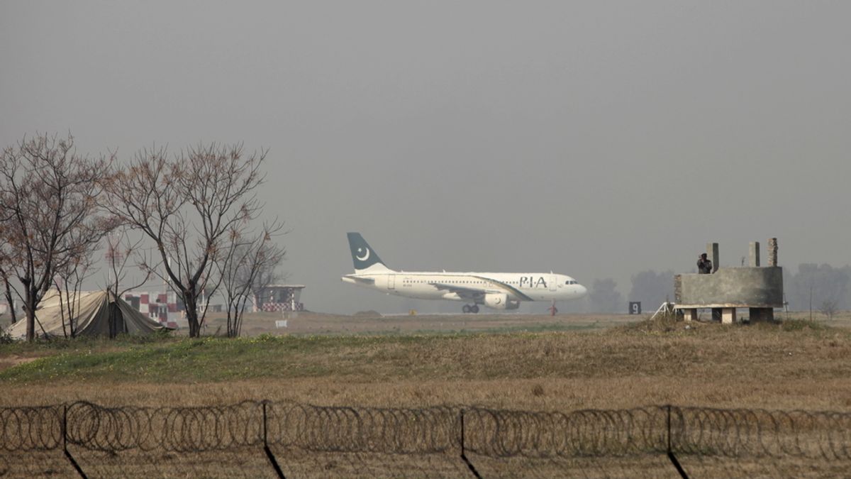 Un avión de Pakistan International Airlines