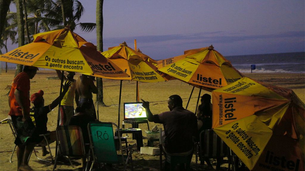 Un día en la playa acabó con la victoria de Brasil
