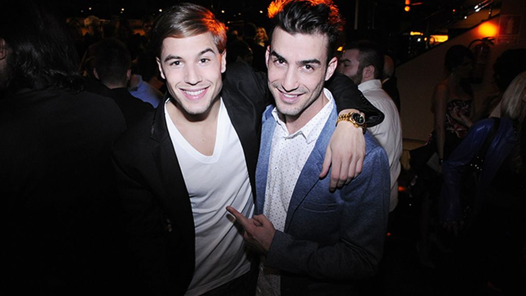 Abraham junto a Israel Rodríguez