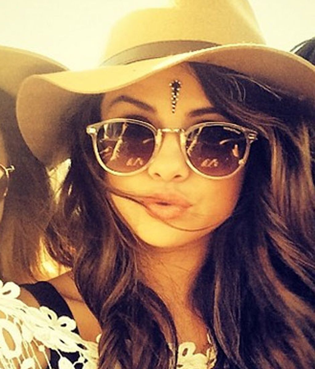 Selena Gomez en una fotografía de Instagram