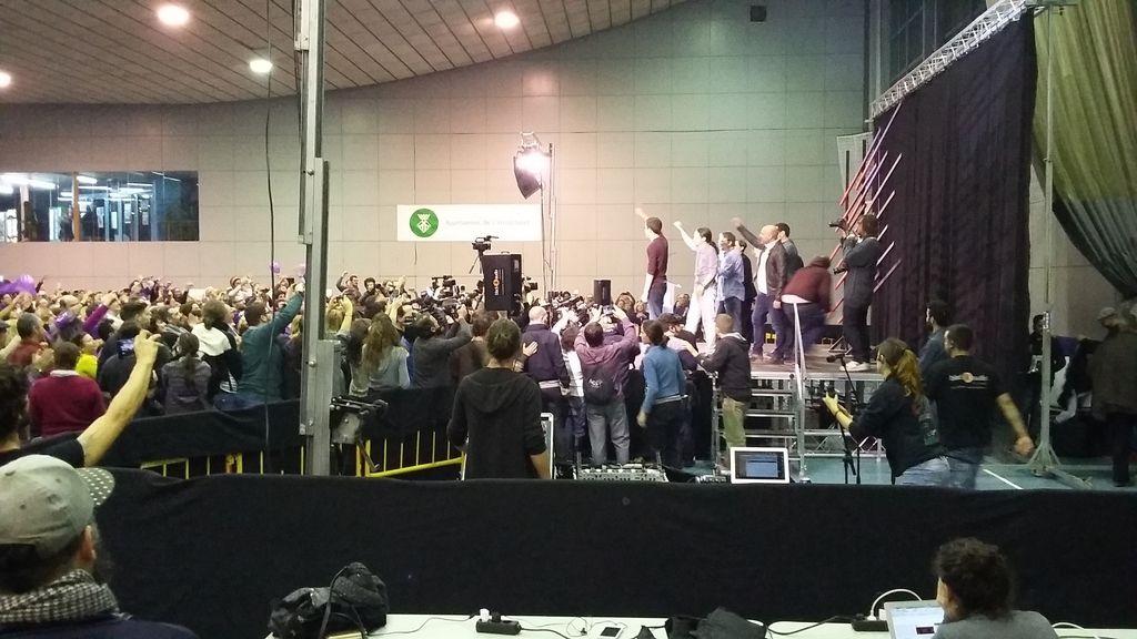 Iglesias en el escenario