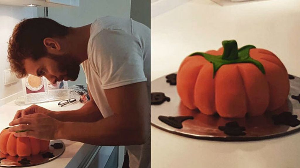 Pablo Alborán ha sacado su lado más dulce: se ha marcado una tarta-calabaza