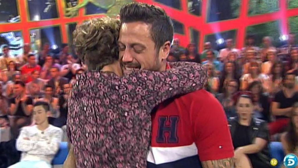 El emotivo reencuentro, en imágenes