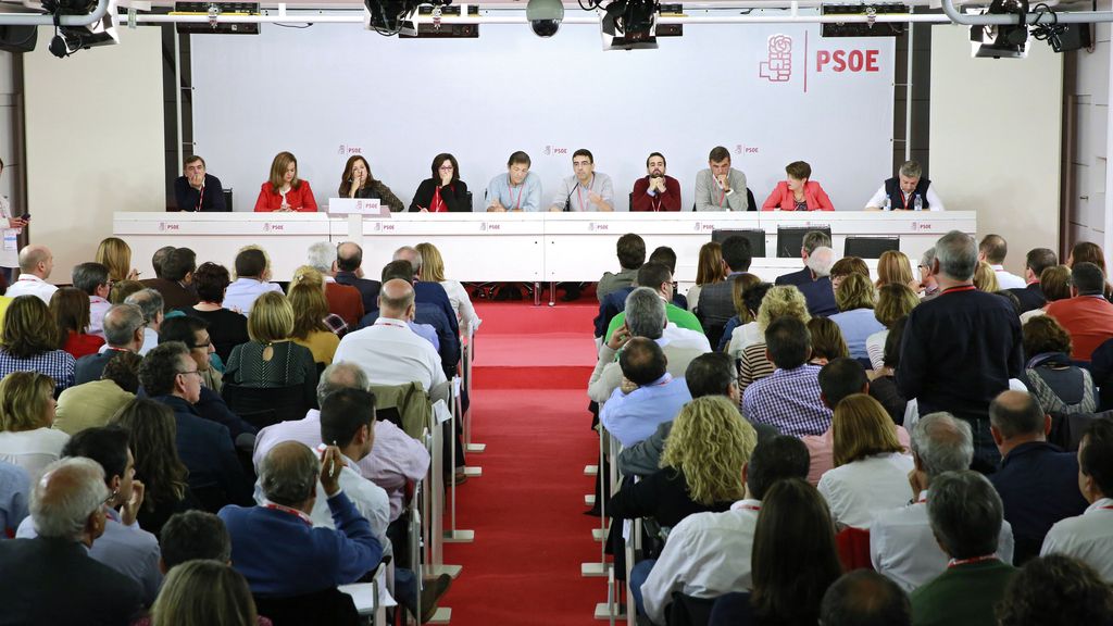 Las imágenes del Comité Federal del PSOE