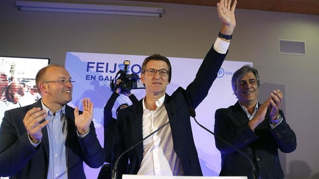 Alberto Núñez Feijóo gana las elecciones gallegas