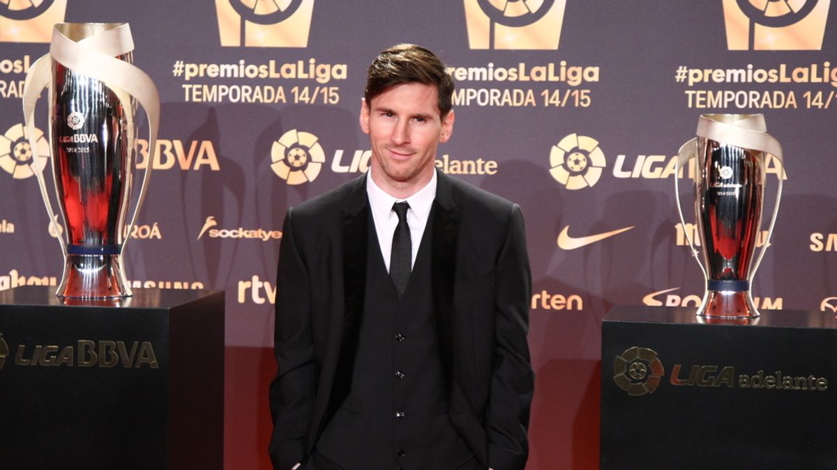 Messi deslumbra en la Gala de los Premios de La Liga 2015