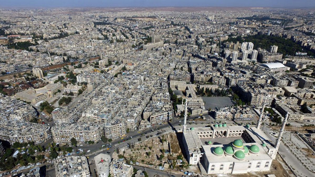 Vista general de Alepo