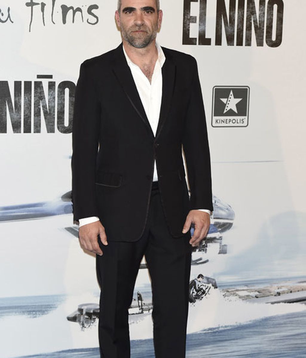 Luis Tosar ha preferido ir sin corbata al preestreno