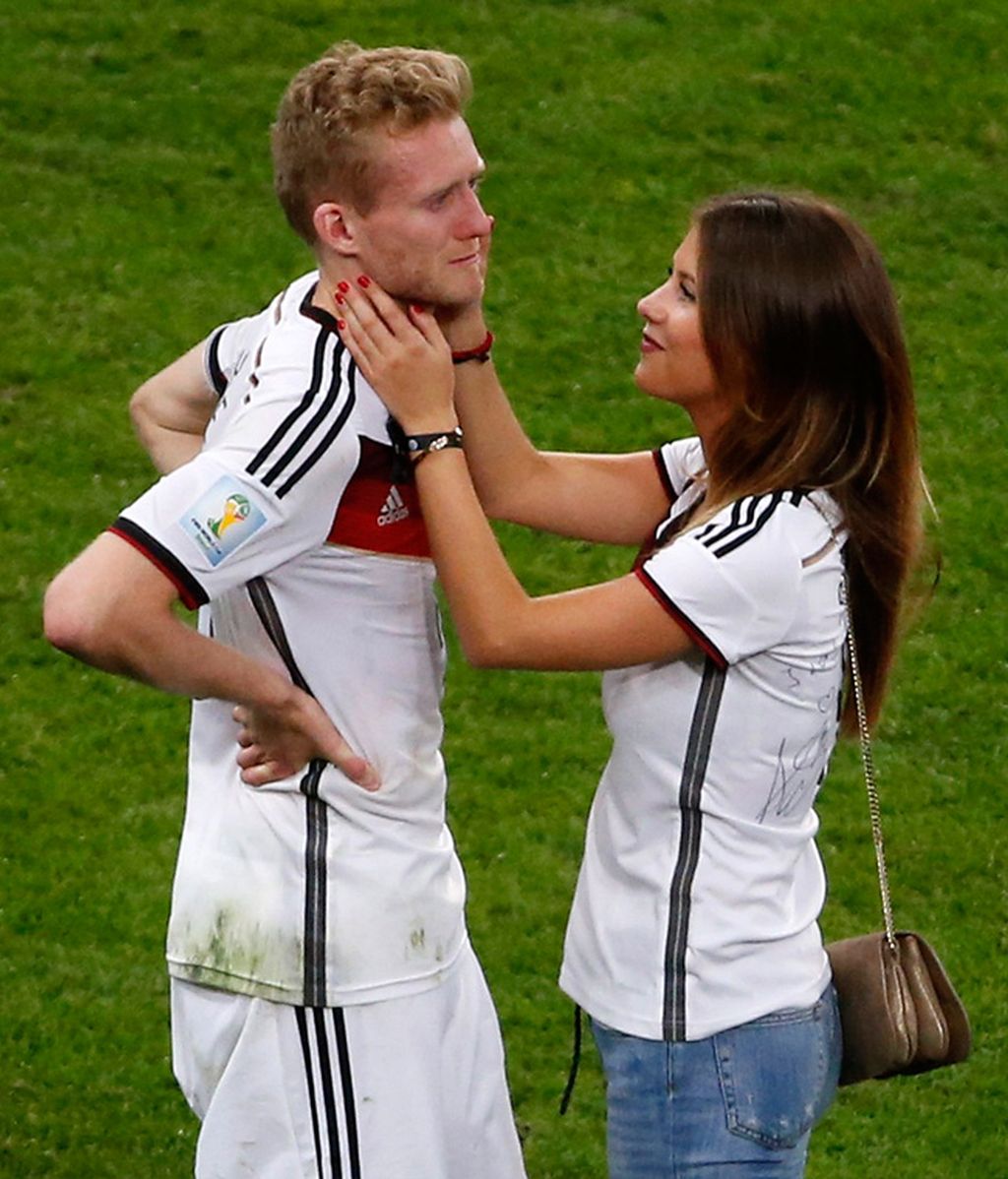 Montana Yorke, novia de Schürrle, apoyó al delantero alemán