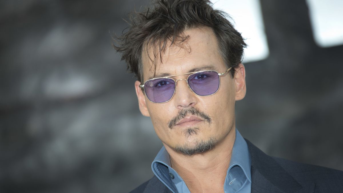 Johnny Depp en la premiere de The Lone Ranger