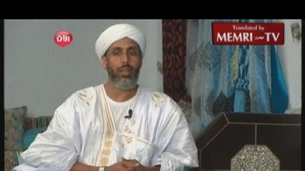Abu Hafs al Mauritani durante una entrevista