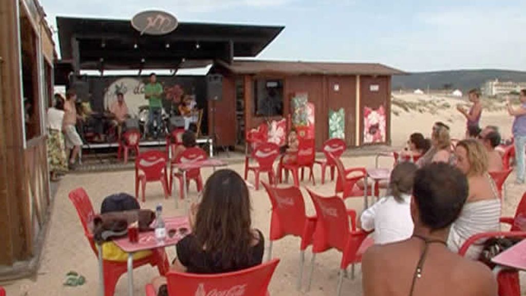 Disfrutando de música en directo