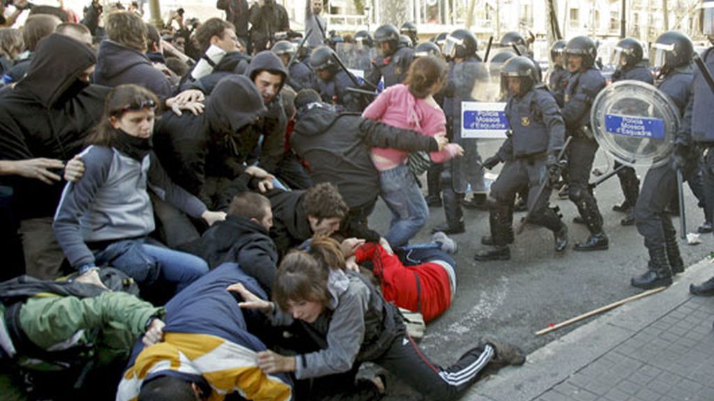 Incidentes en Barcelona