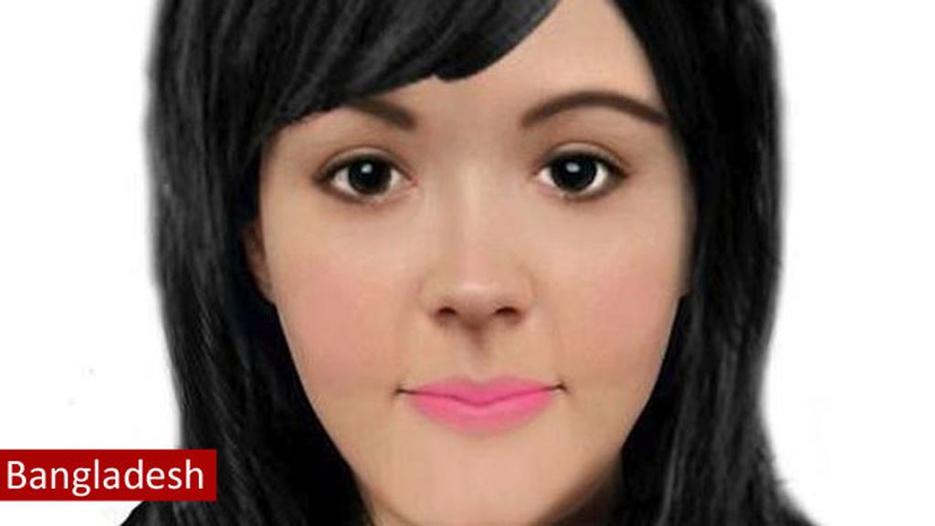 Una foto y un retoque diferente en cada país