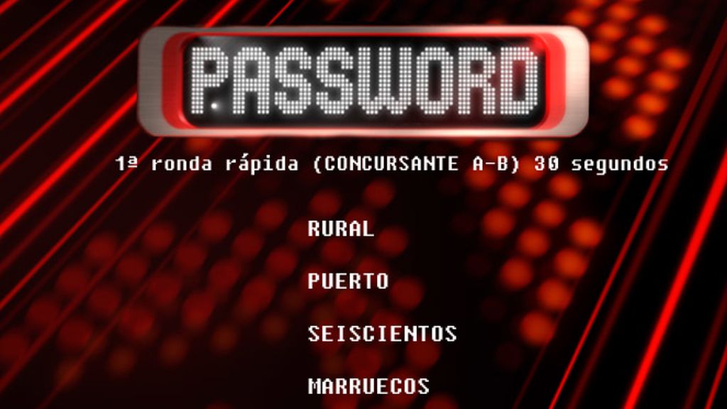Juego Password 1