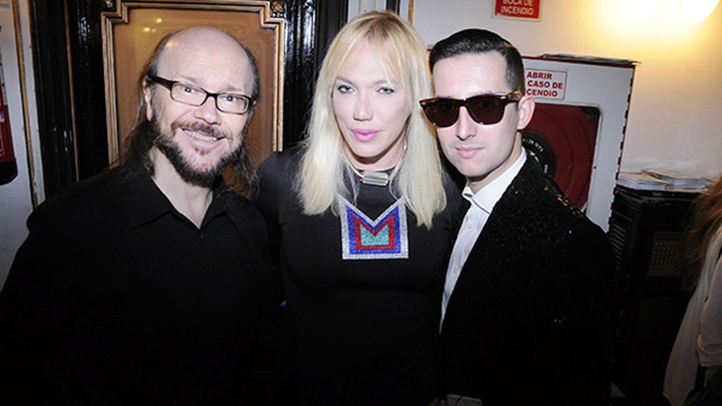 Con Santiago Segura y Topacio Fresh