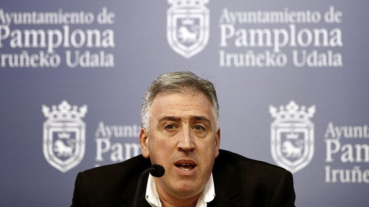 Joseba Asirón, alcalde de Pamplona