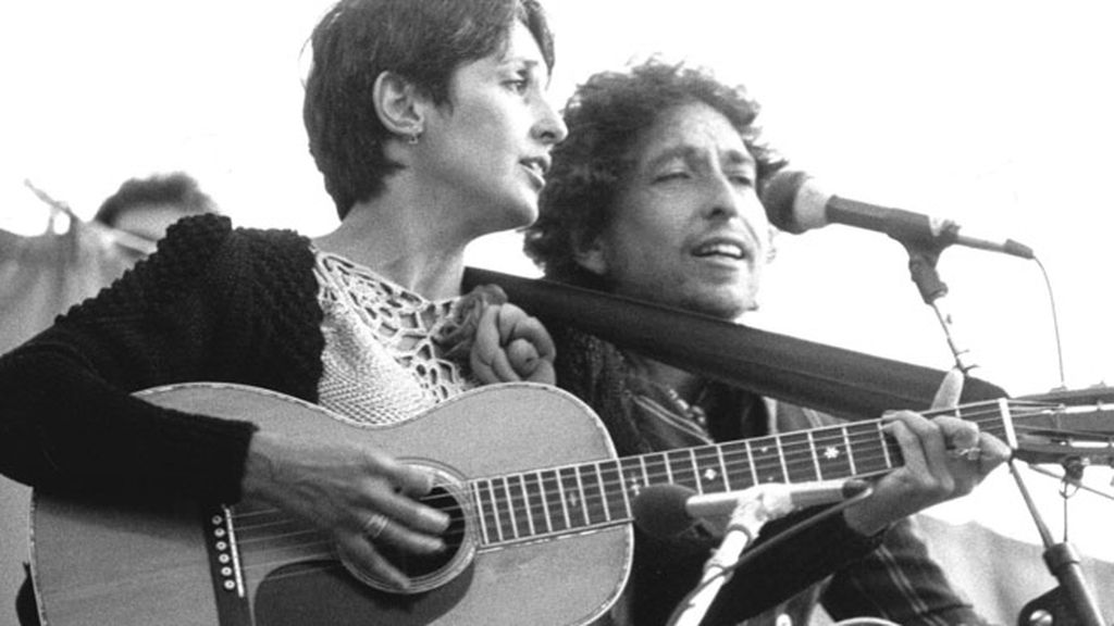 El espíritu de Joan Baez, la filosofía de Bob Dylan