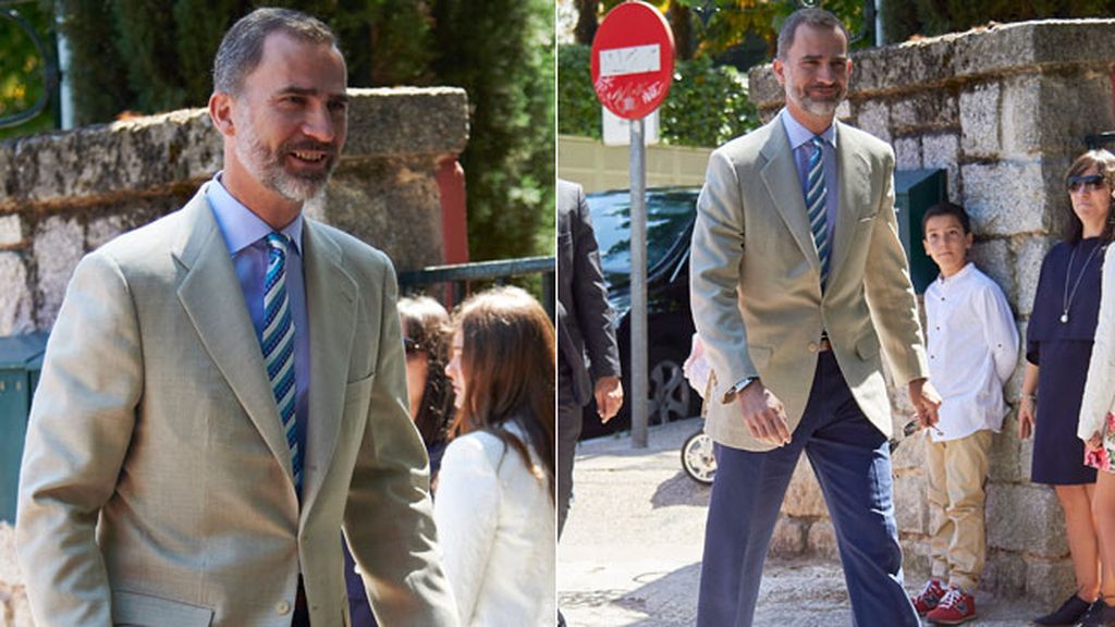Letizia, Felipe, Leonor... Así fue la comunión de los hijos de Laura Ponte y Gómez Acebo