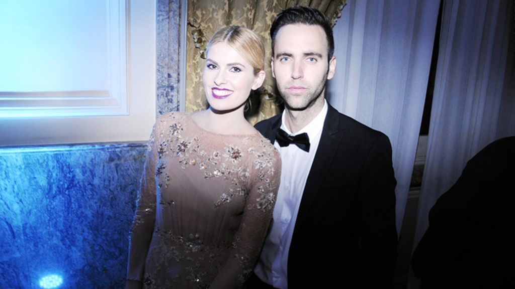 Adriana Abenia, espectacular de Bdba, junto a su novio Sergio Abad