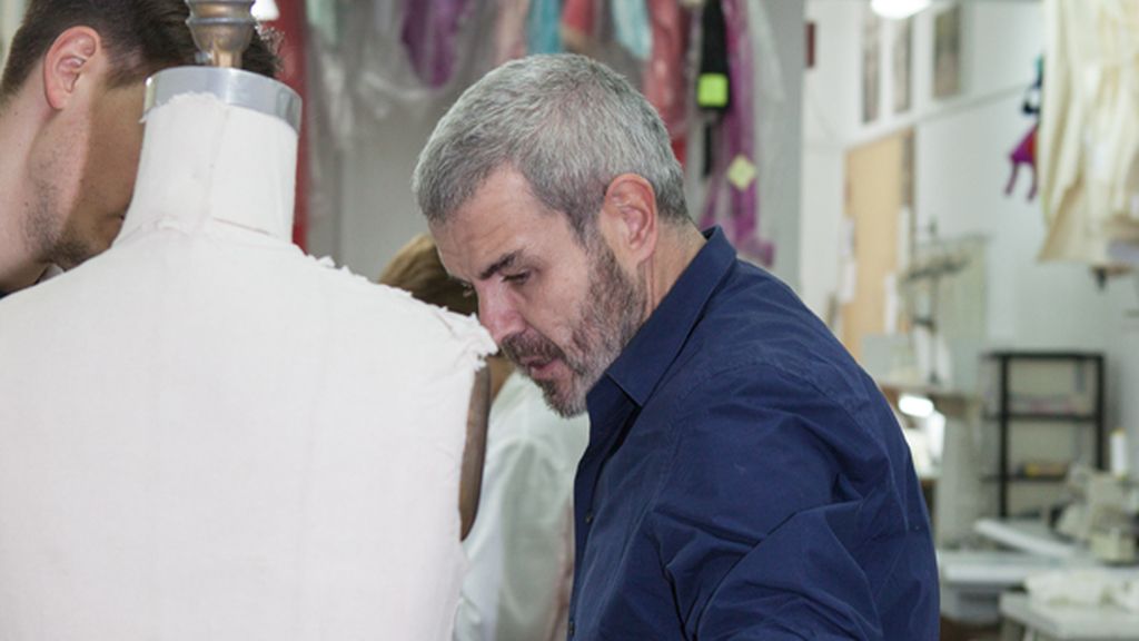 interior del taller de Lorenzo Caprile